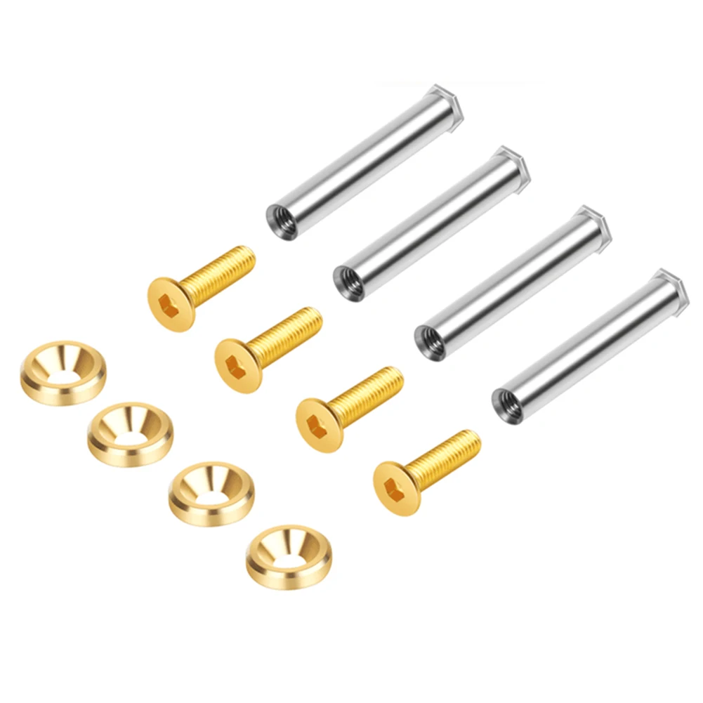 

4 шт., крепежные винты для вентилятора корпуса, тихие работы, винты для вентилятора корпуса, повышенная стабильность, двойной фиксированный для DIY, модифицированный охлаждающий вентилятор