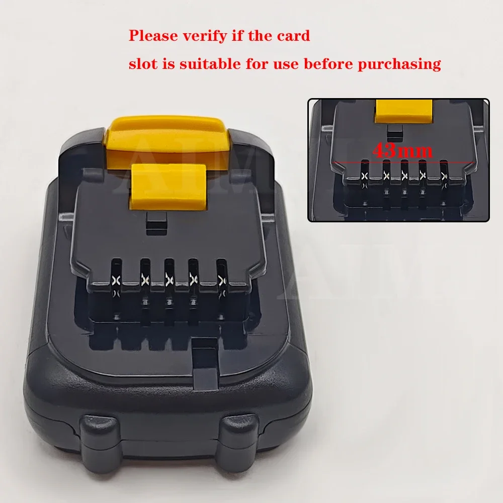 10.8V/12V Replacement for Dewalt DCB120 Lithium-ion Batteries 12V 3.0Ah Battery DCB123 DCB125 DCD710 Power Tools Battery