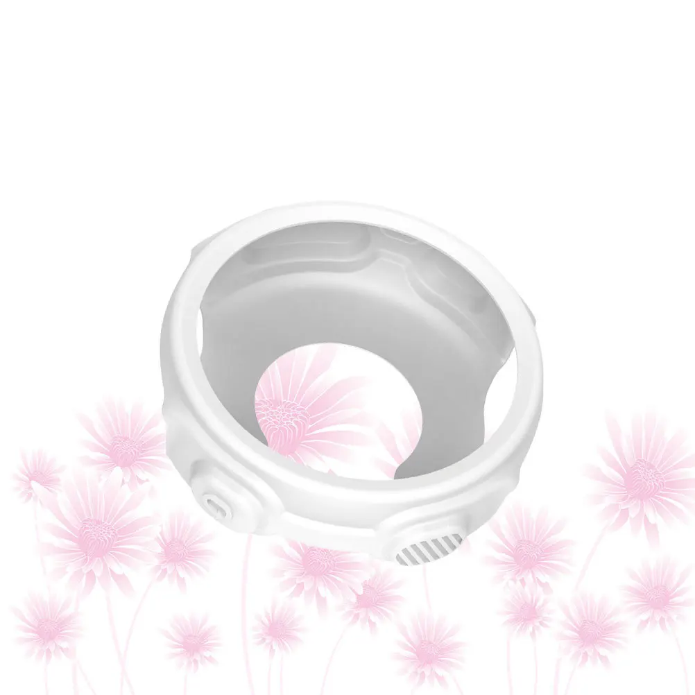 

1Pcs Smart Watch Protection Shell White Silicone Shockproof Cover Full Front Durable Protective Fit for Garmin Forerunner 235