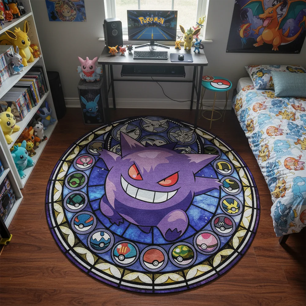 Pokemon Tarzı Anime Halı Genga - Gaming Accessories For Kids Room incelemesi ve fiyatı