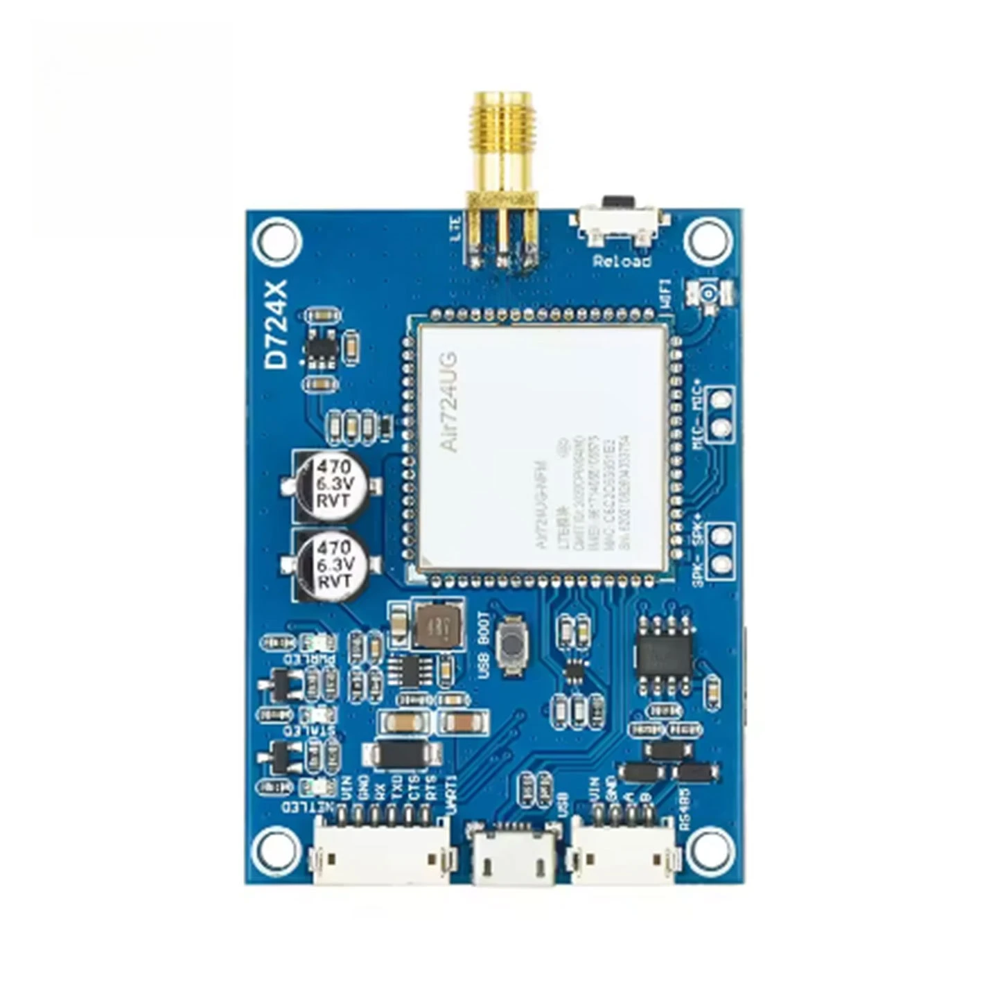 

Air724UG 4G DTU Module IoT Communication for EV Charger Smart Payment Remote Control MQTT TCP IP