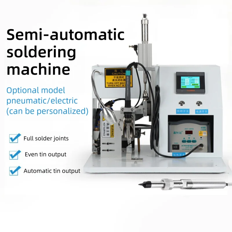 

Zten Automatic Pneumatic soldering machine foot operated spot welding machine of aviation empty head switch light strip electric