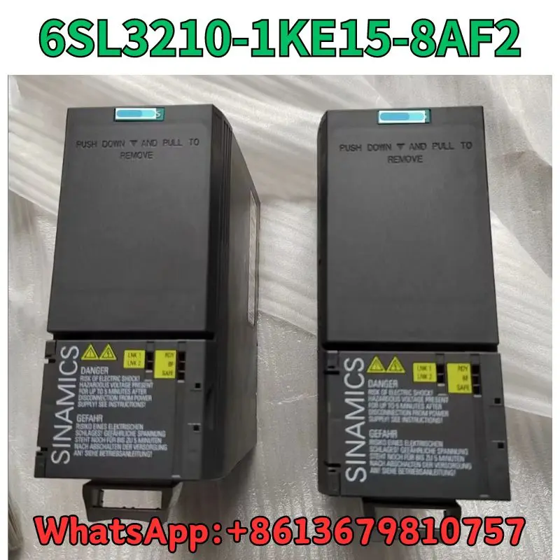 

Used Frequency converter 6SL3210-1KE15-8AF2 test OK Fast Shipping