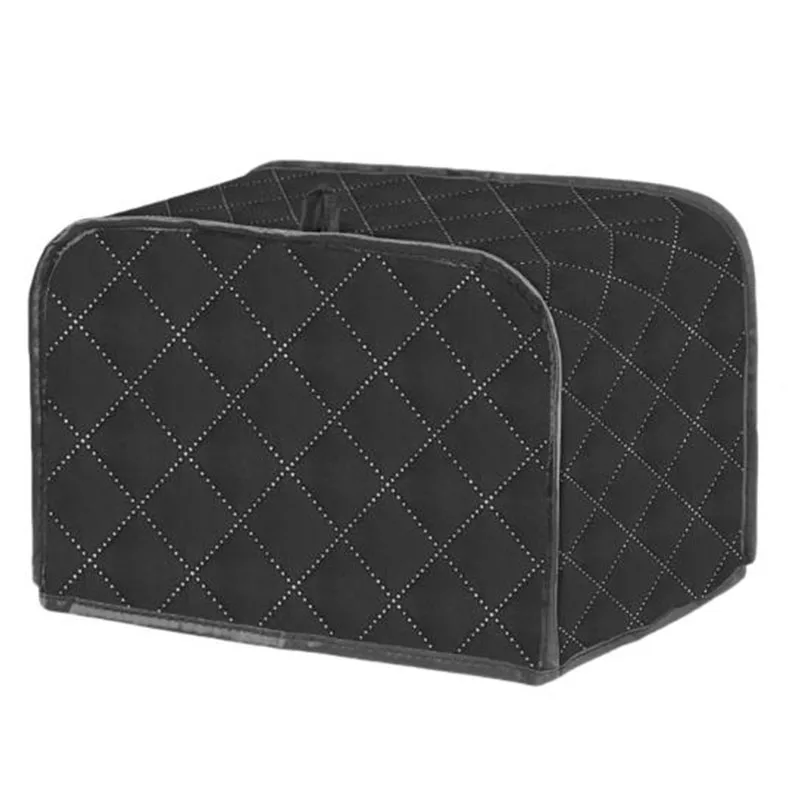 Cubierta antipolvo impermeable negra para máquinas de pan de diferentes tamaños, incluidos tamaños de 29 5 x 20 x 20 cm y 33 8 x 22 5 x 22 5 cm