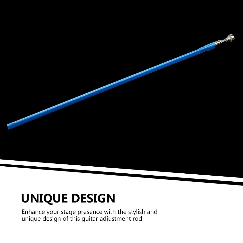 

457Mm Electric Guitar Truss Rod Sturdy Metal Construction for Reliable Neck Alignment Guitar Supplies Maintenance Enhancement