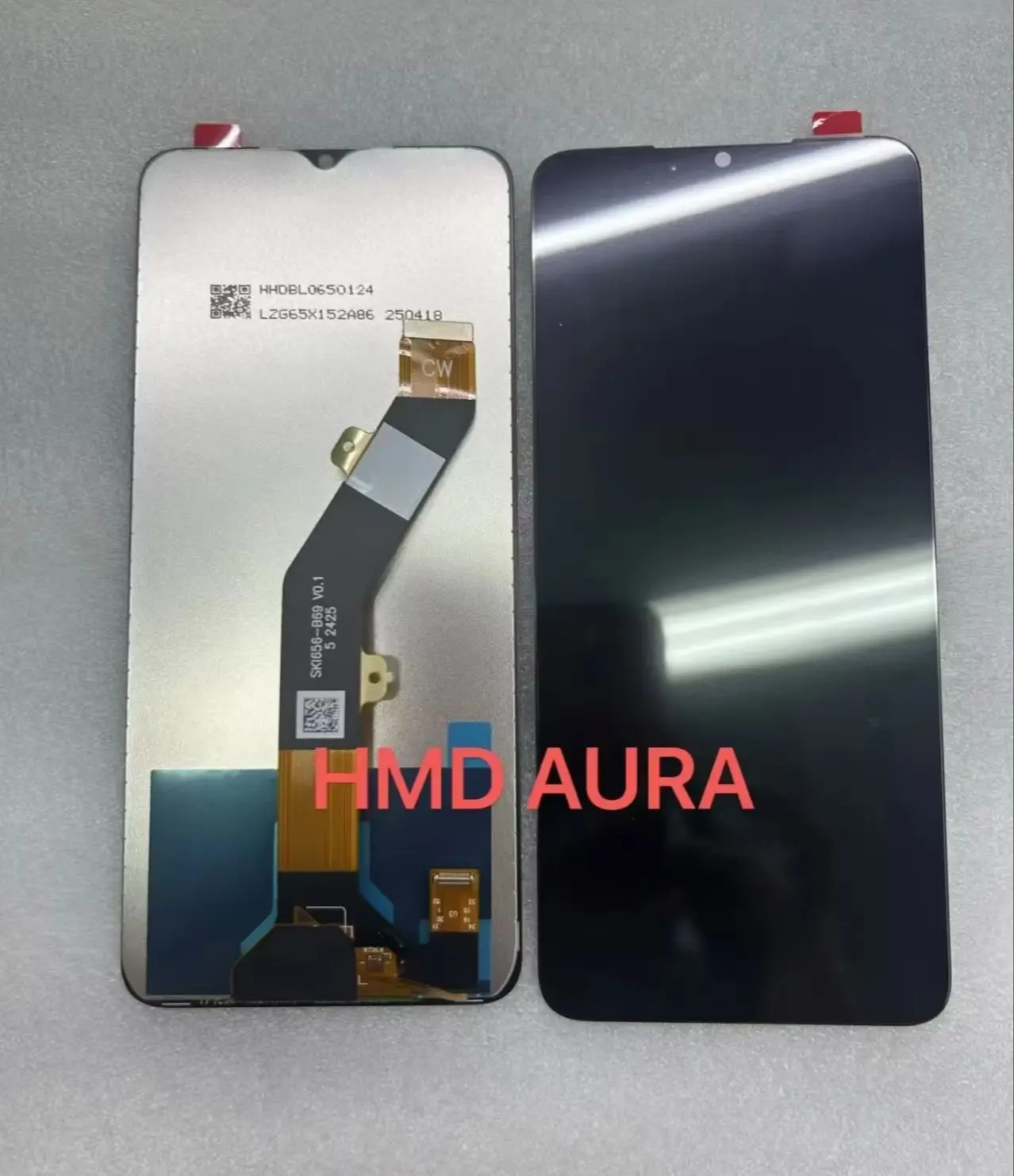 

Test For HMD Aura LCD Display Touch Screen Digitizer Assembly For HMD Aura LCD Replacement Repair