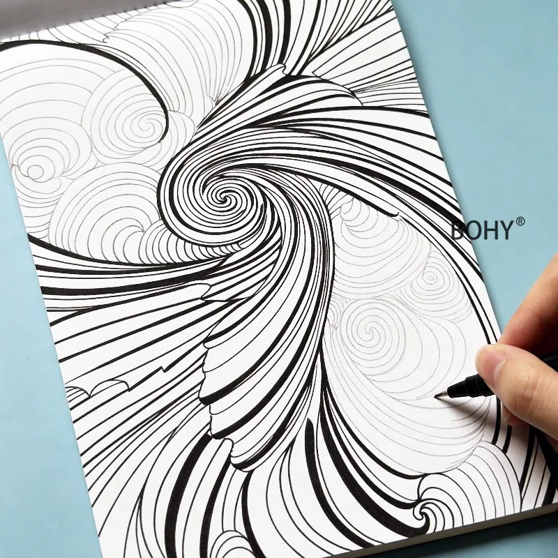 1 Adult Stress Relieving and Soothing Coloring Picture Book, Including Theme Exquisite Drafts 24 Pages, Wonderful Holiday Gifts