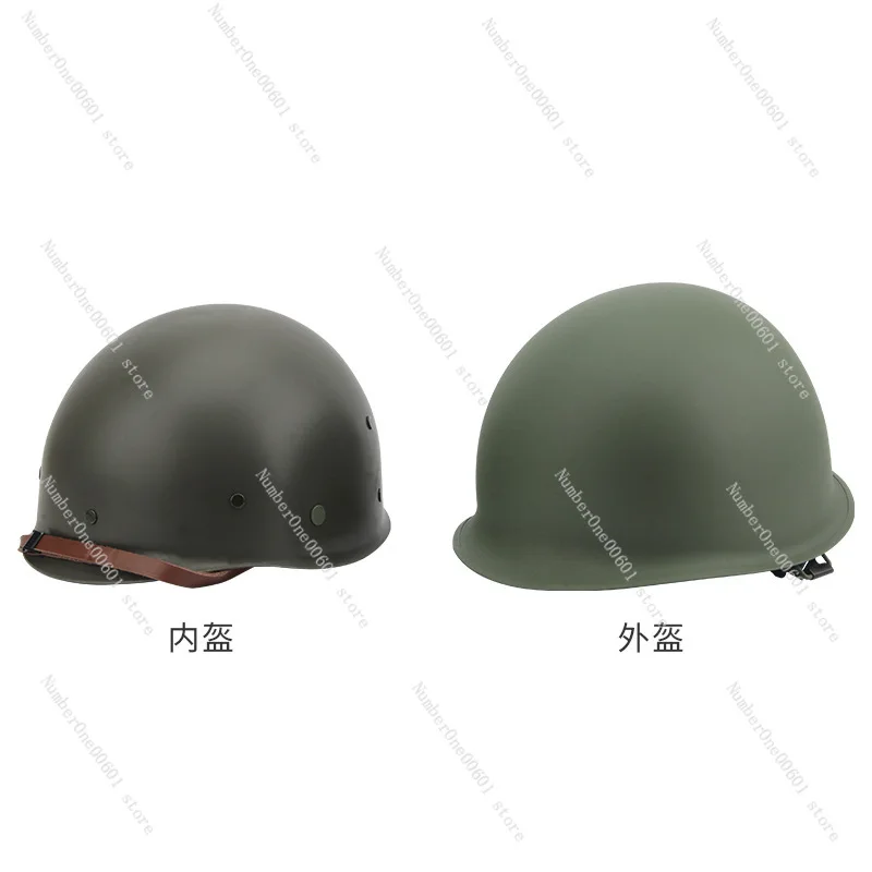 Classic M1 Double-layer Riot Helmet Tactical Helmet Brother Lian Guojun Film and Television Props Helmet