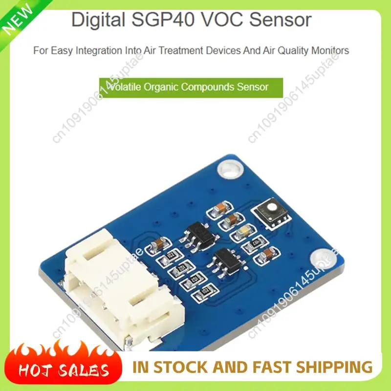 N88R Digital SGP40 VOC Sensor For Measuring Volatile Organic Compounds, I2C Bus Communication, SGP40 VOC Gas Sensor