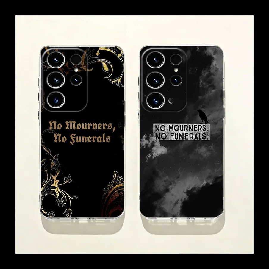 Six Of Crows Quotes Phone Case for Samsung Galaxy S26 Edge S25 S24 FE S23 Plus S22 Ultra S20FE Cover Camera Protection