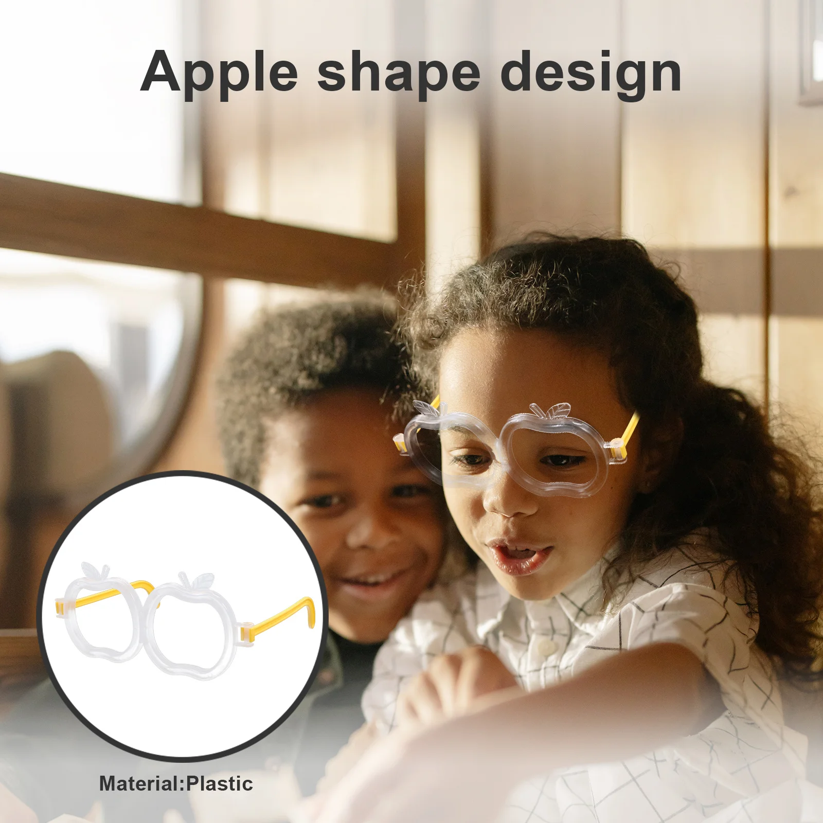 10Pcs Light Up Apple Glasses Eyewear for Concerts Weddings School Fundraisers Festival Costumes Disco Outdoor