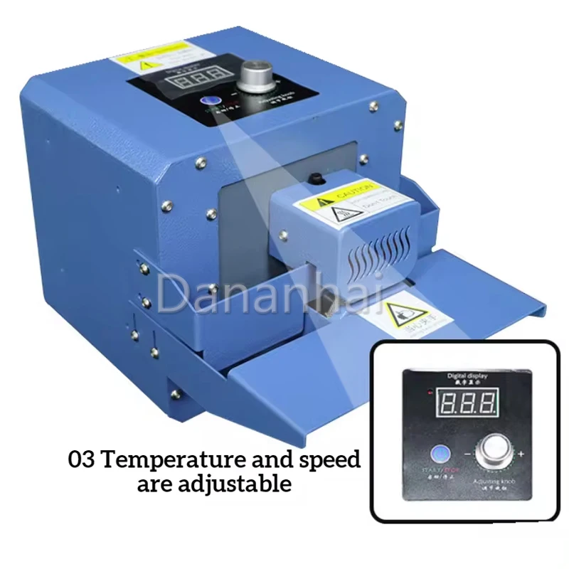 Plastic Pouch Sealer Machine Continuous Roller Sealer For Food Shop Commercial Bag Packaging view 4