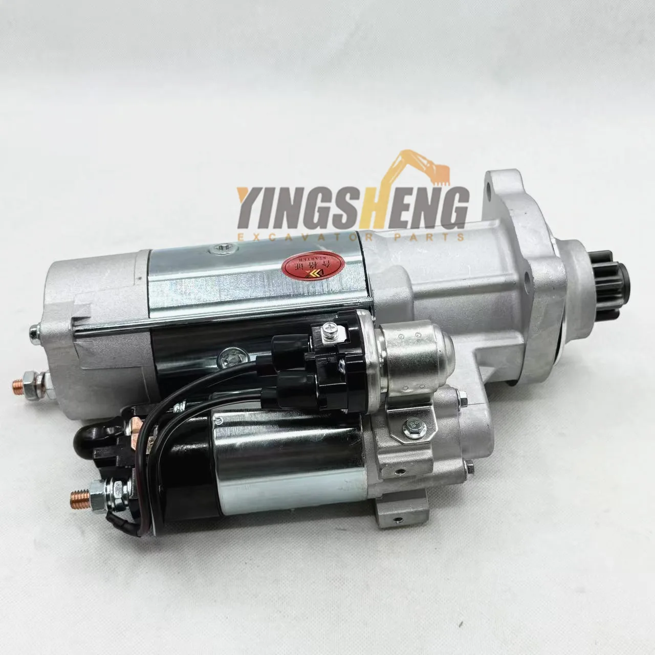 محرك بداية محمل XCMG LW500K ذو 10 أسنان، قطع غيار محركات Weichai، محرك بداية Weichai WD615، 612600090340