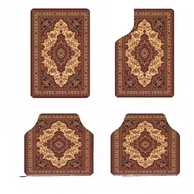 

Car mats, four-piece dirt-resistant, car mats