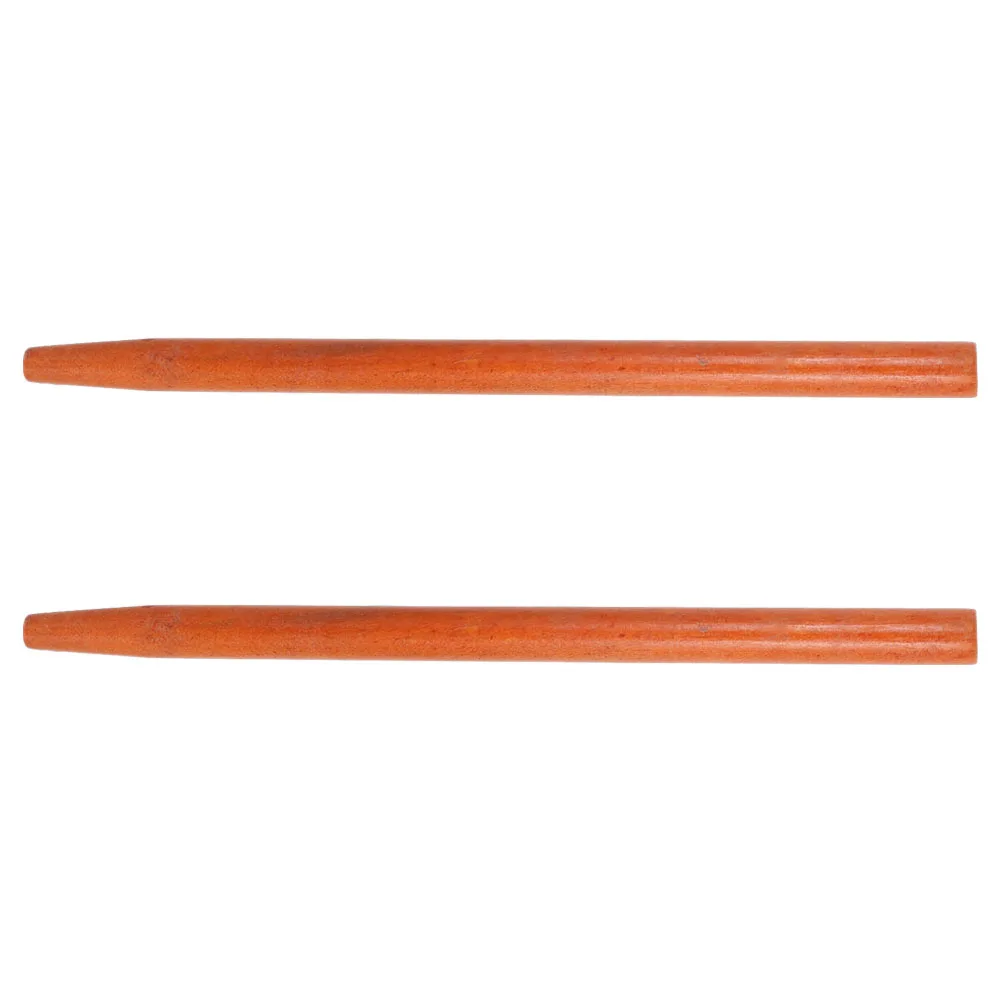 Martello con manico per utensile in legno duro da 2 pezzi per zappa da giardino, sostituzione marrone chiaro