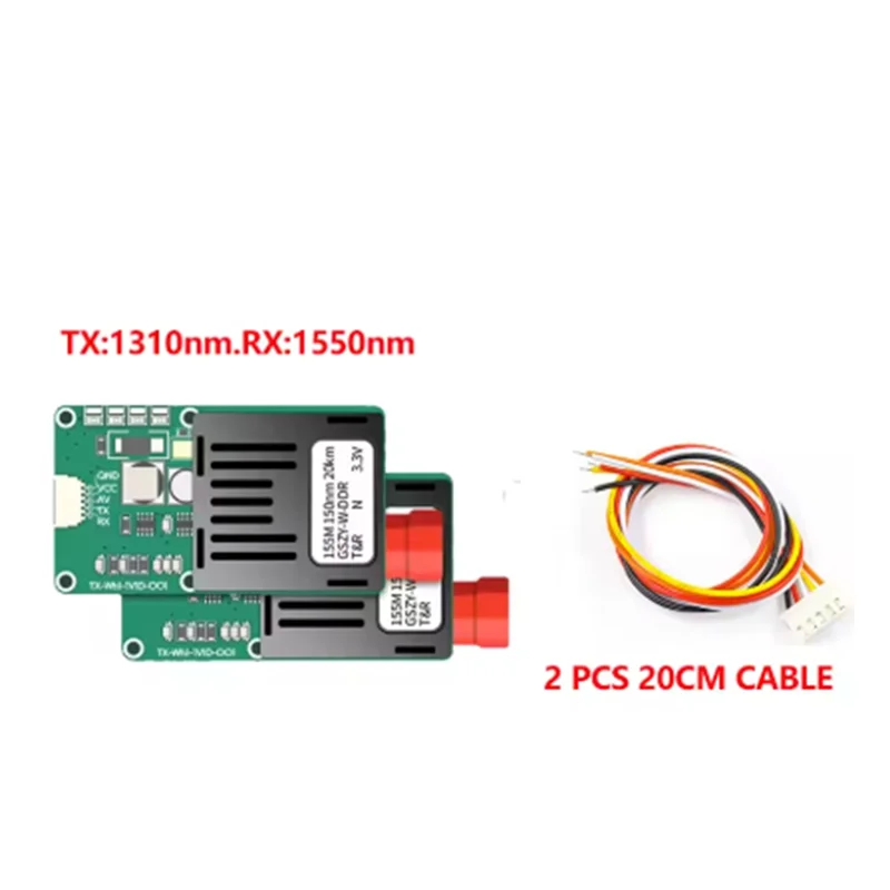 Convertitore in fibra B04B Modalità singola Fibra singola FC/UPC Video a 1 canale + UART e TTL e SBUS a controller ottico 0-20Km