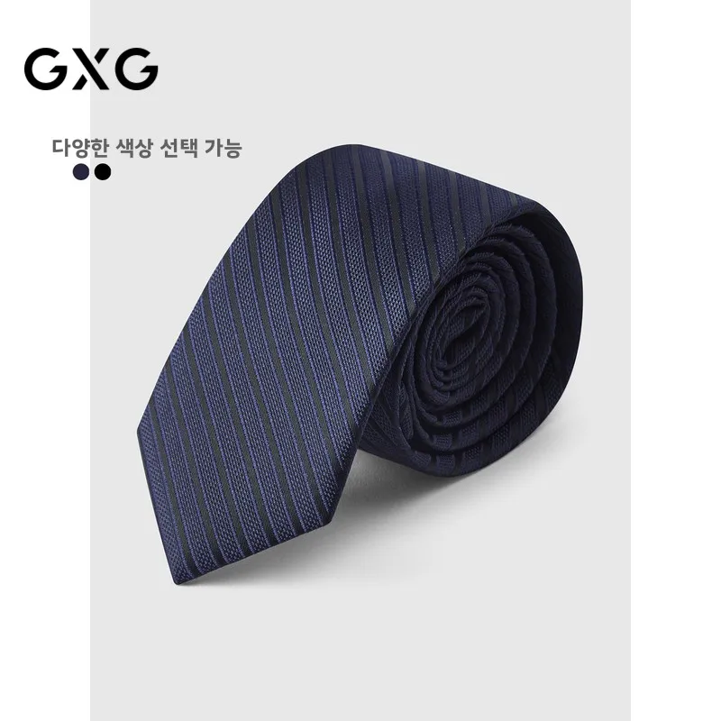 bla-stripe-formal-tie-for-men-gxg-busin-work-interview-student-casual-45cm-size-ribbon-accories-gift-box-paaged