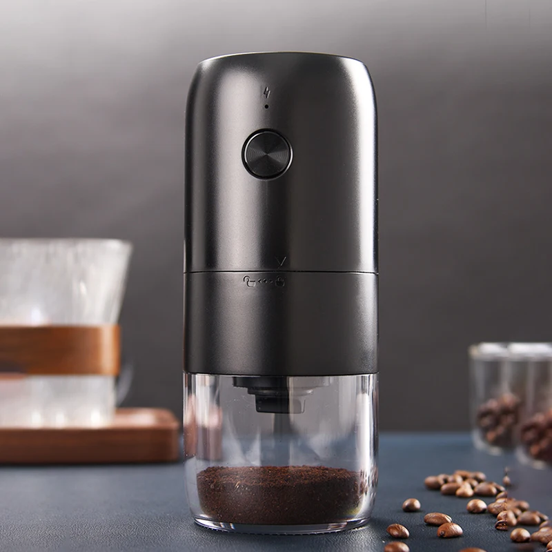 

Portable Electric Coffee Bean Grinder USB Type-C Charging Household Office Coffee Crusher Household Appliance Kitchen Tools