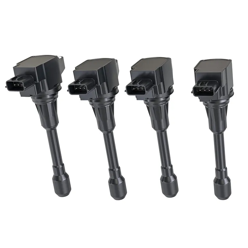 4Pcs 22448-JA00C Car Ignition Coils For Nissan TIIDA Cube Altima X-Trail Rogue Versa Sentra Qashqai Infiniti M56 FX50 22448JA00C