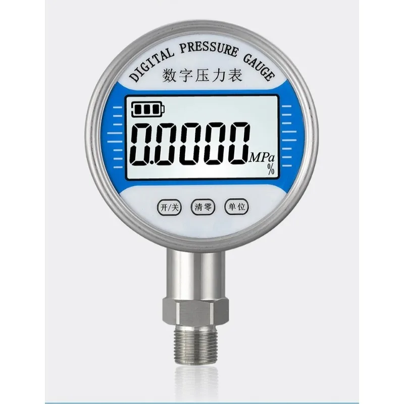 High-precision Digital Pressure Gauge, Electronic Digital Precision 0.4-level Vacuum Negative  Water Pressure,