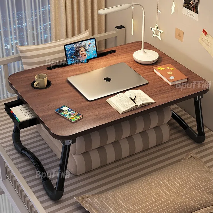 Bed Small Table Home Office Foldable Homework Small Table College Student Dormitory Laptop Simple