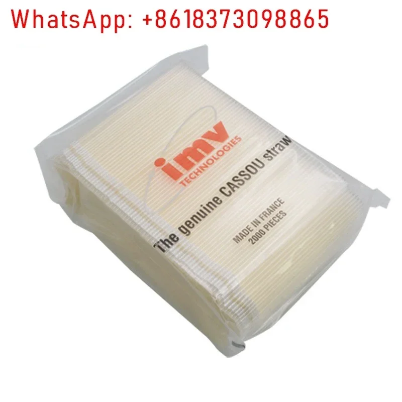 0,25/0,5 ml Rinder gefrorenes Samen feines Rohr IMV Rinder gefrorenes Samenrohr 2000 Stück Kuh künstliche Befruchtung gefriert feines Rohr