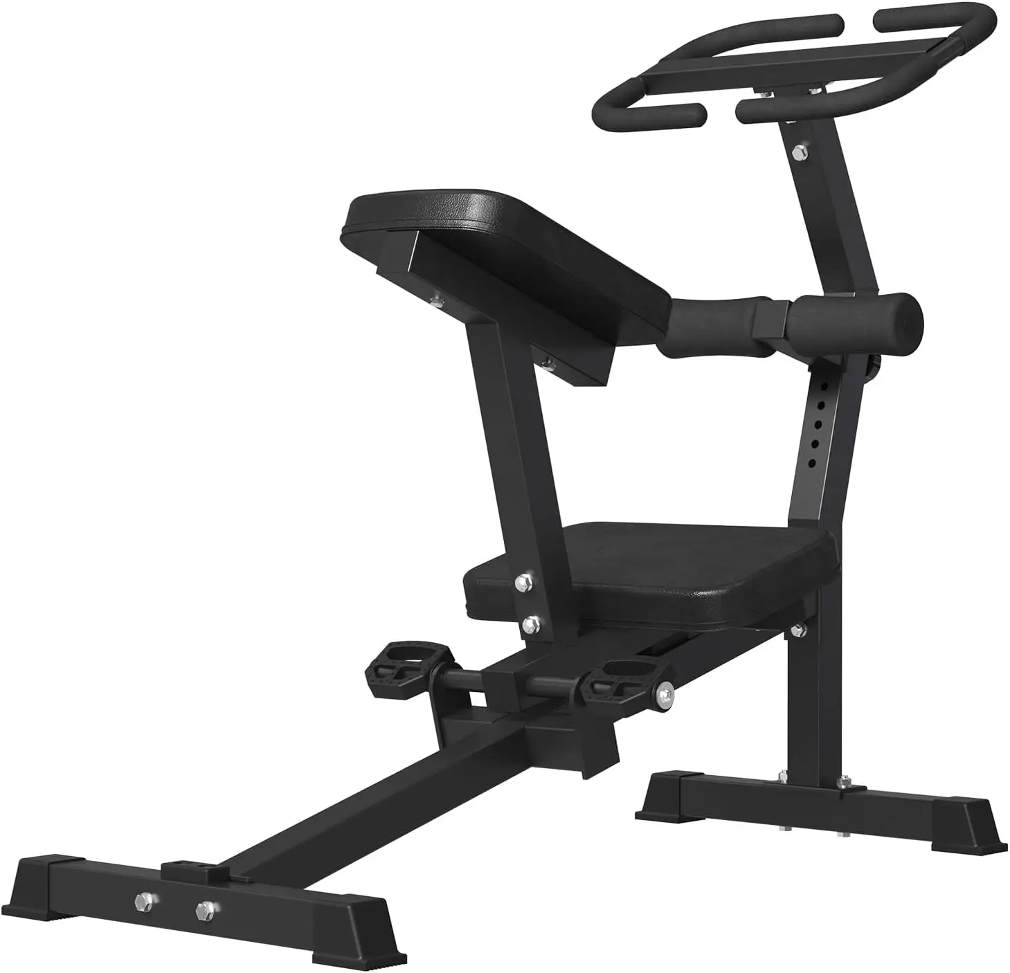 Full Body Stretching in Home Gym, Steel Material, Black Color, Relieve Lower Back Pain and Improve Posture