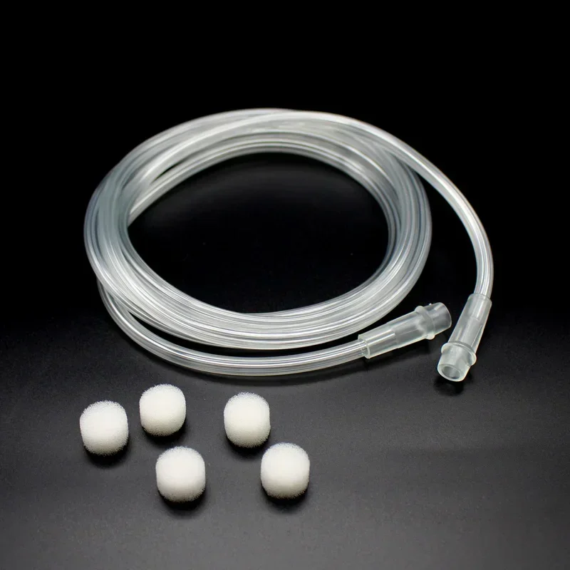 500pcs Set Soft Filter Cotton Tool Accessory Used Medical Inhaler  for Inhaler Catheter Nebulizer Cup Hose Home Air Compressor
