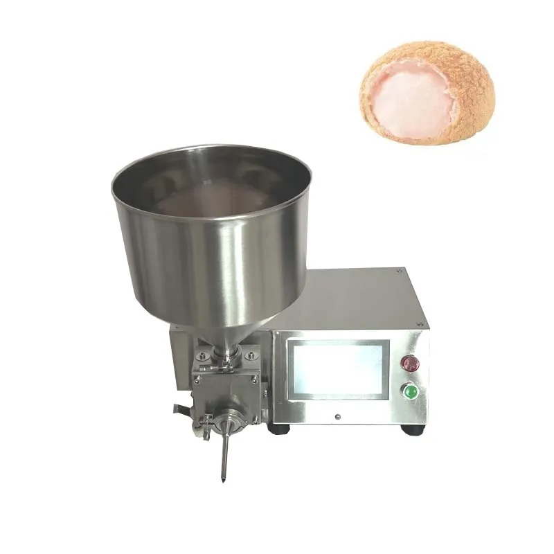 110V/220V Commercial Bakery Cake Biscuit Stuffing Injector Cream Butter Bread Filling Machine