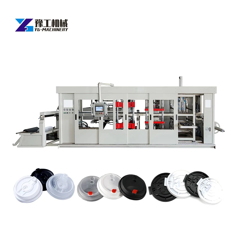 YG Automatic Plastic Vacuum Forming Machine Thermoforming Machine for Fast Food Container