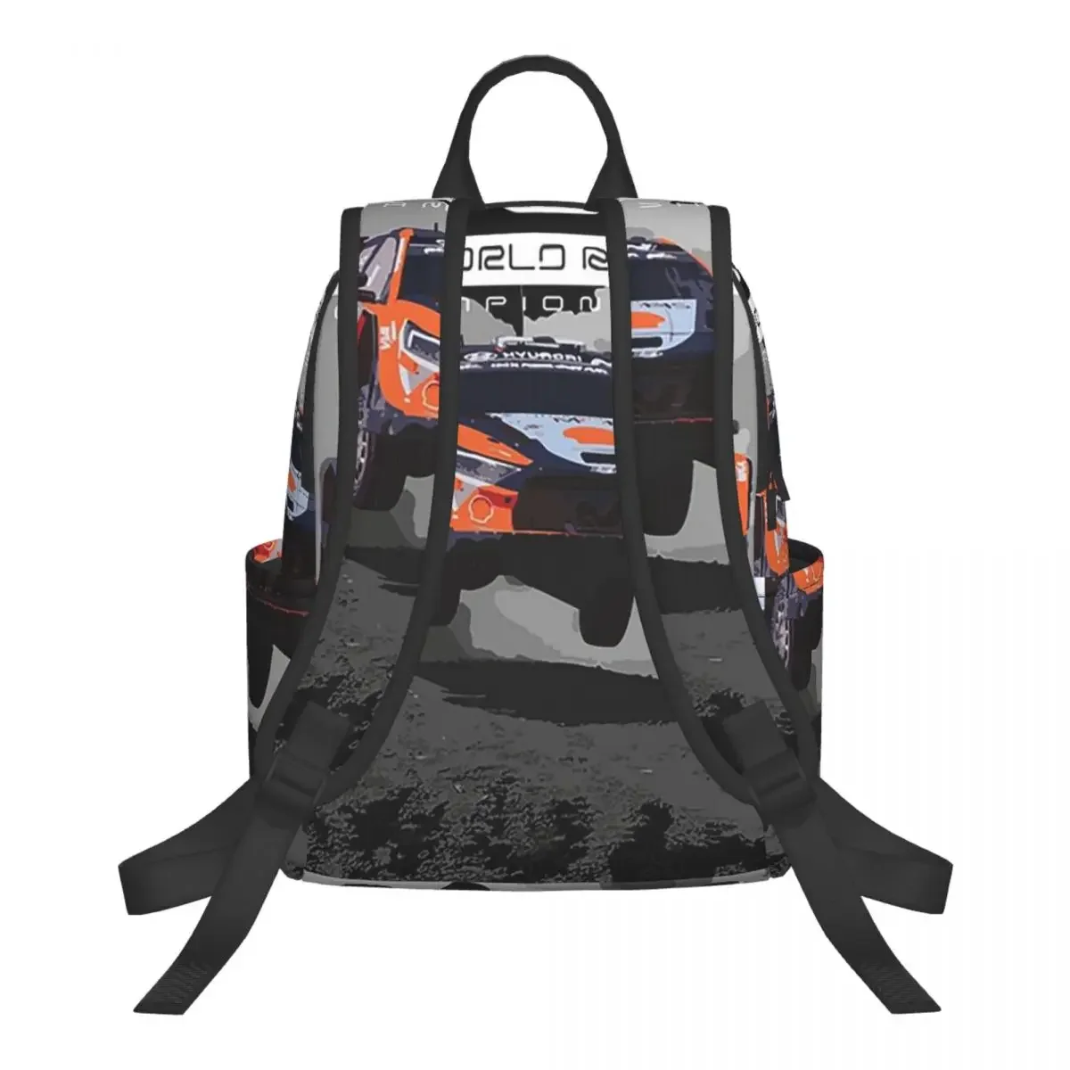 World Rally Championship WRC Student Backpack School Bag Hiking Travel Daypack for Boys Girls Bookbag Shoulder Bags
