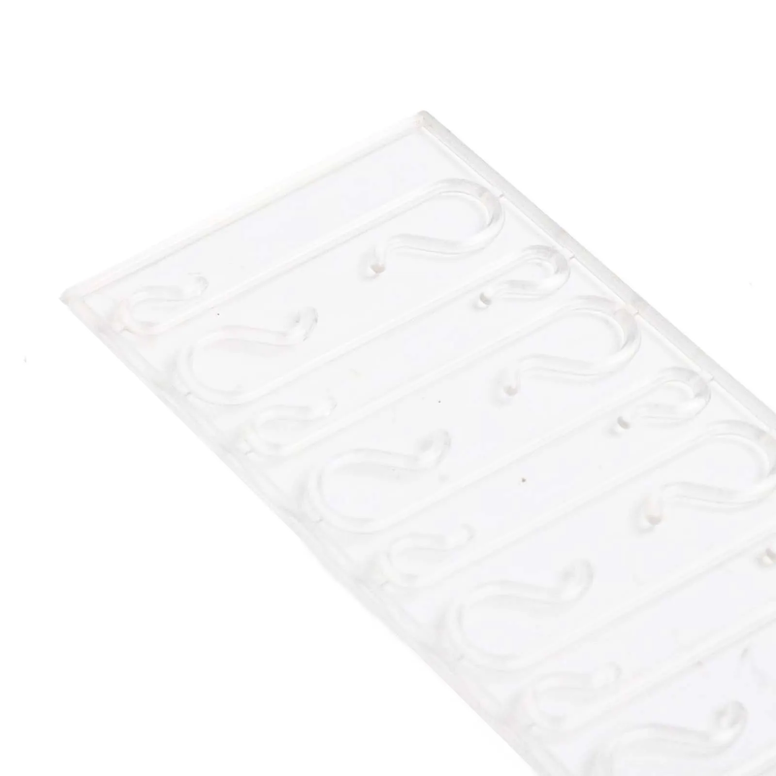 1.7 0.4 0.24in Christmas Ornament Hooks 50 Pack Christmas Hooks Acrylic Hooks For Floral Design Christmas Tree Decorating
