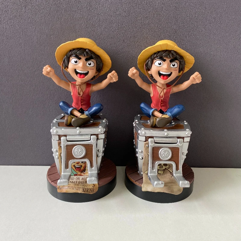 

One Piece Live Action Luffy 22cm Stand Phone Holder Genuine Loose Goods Anime Figure Statue Ornament May Be Minor Flaws，No Box