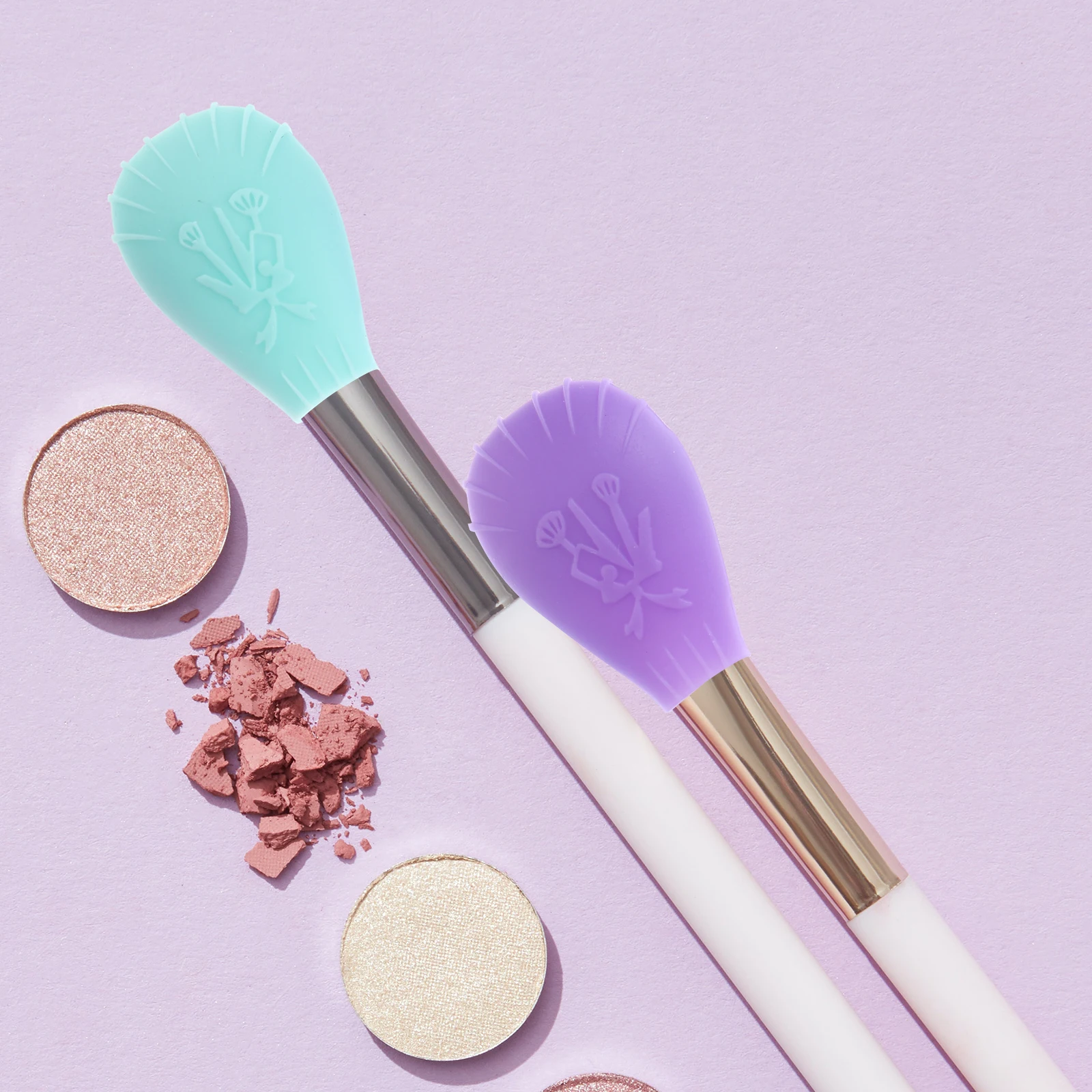 

3 Pcs Makeup Brush Covers Silicone Protective Caps for Travel Foundation Concealer Eyeshadow Brushes Dustproof Durable Gifts