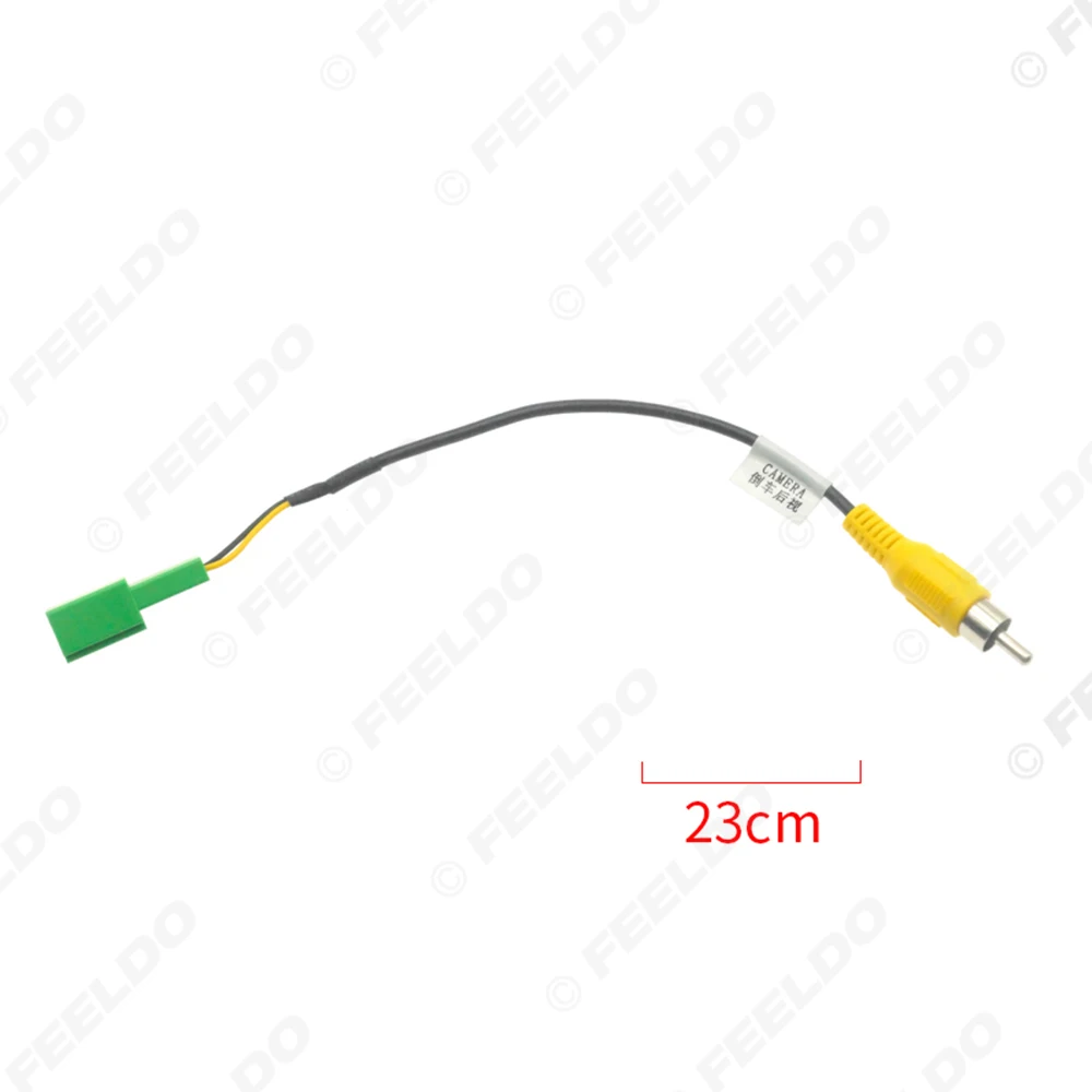 FEELDO Car 5-pin Reverse Camera Output Video Adapter Wiring Cable For Mitsubishi Isuzu Original Factory Auto Camera Output