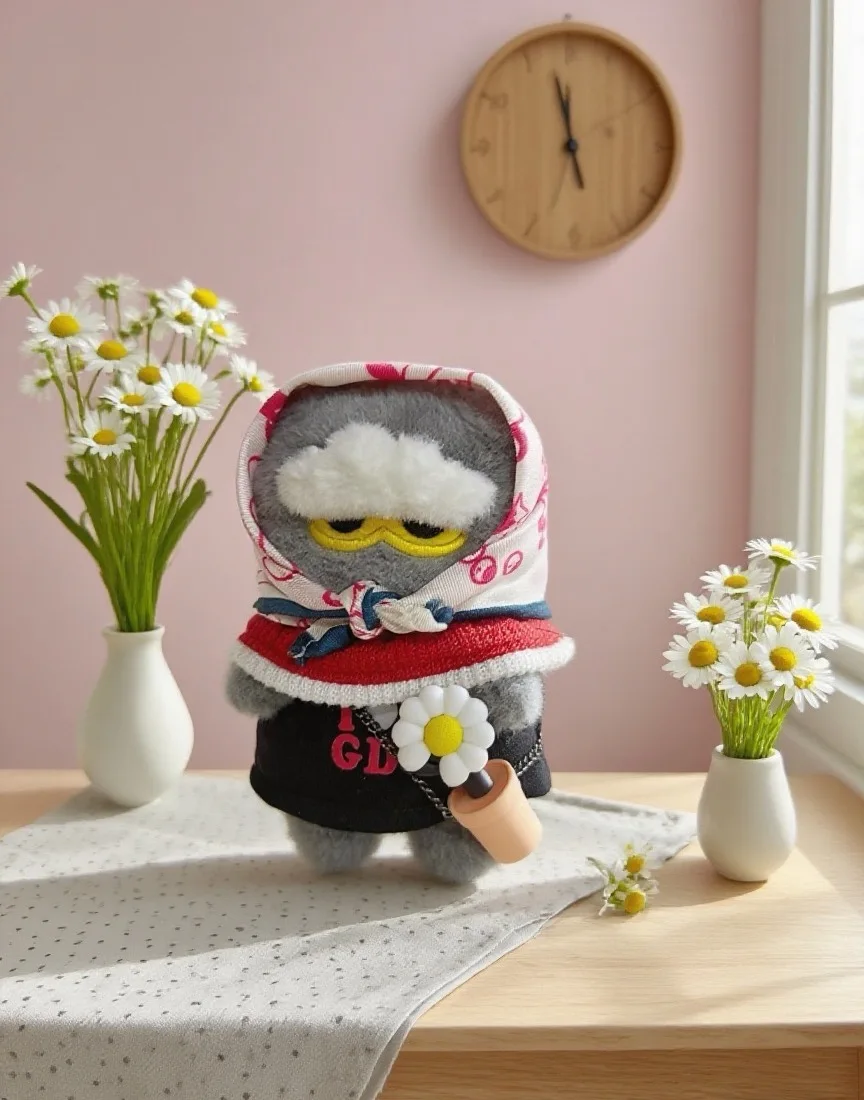 (exclusief baby) nieuwe ZOA gastank kitten gezamenlijke sleutelhanger hanger accessoires poppenkleertjes