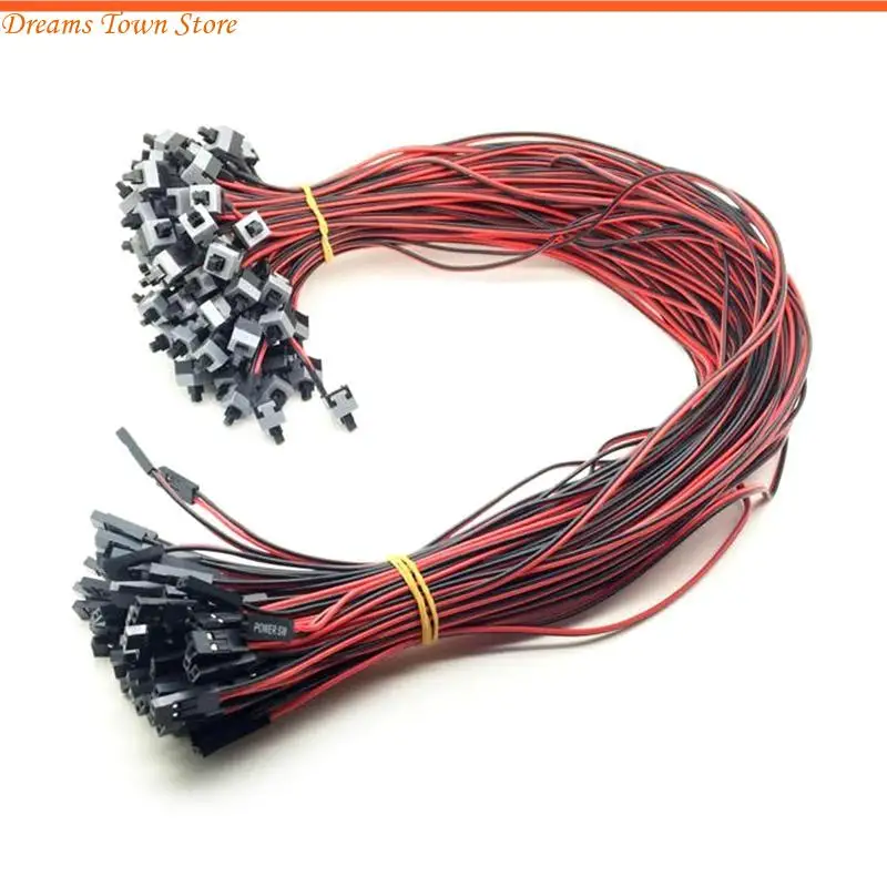 HX6A PC Computer Płyta główna kabel zasilający kabel komputerowy przełącznik Werta