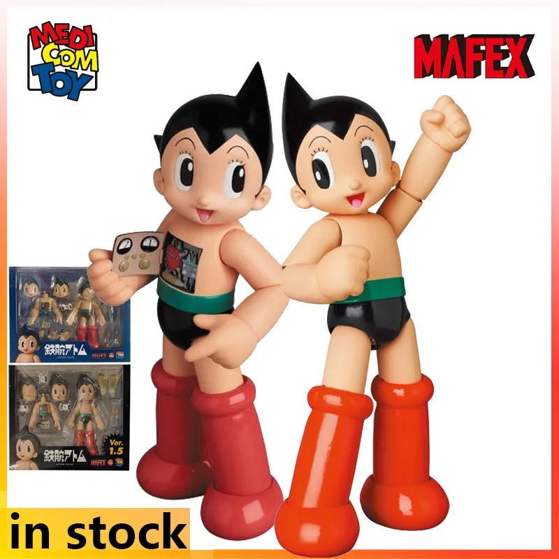 

Игрушка Medicom MAFEX Готовый продукт Подвижная серия Astro Boy с железной рукой (1963) Аниме Фигурка Модель Игрушки Подарки для друга