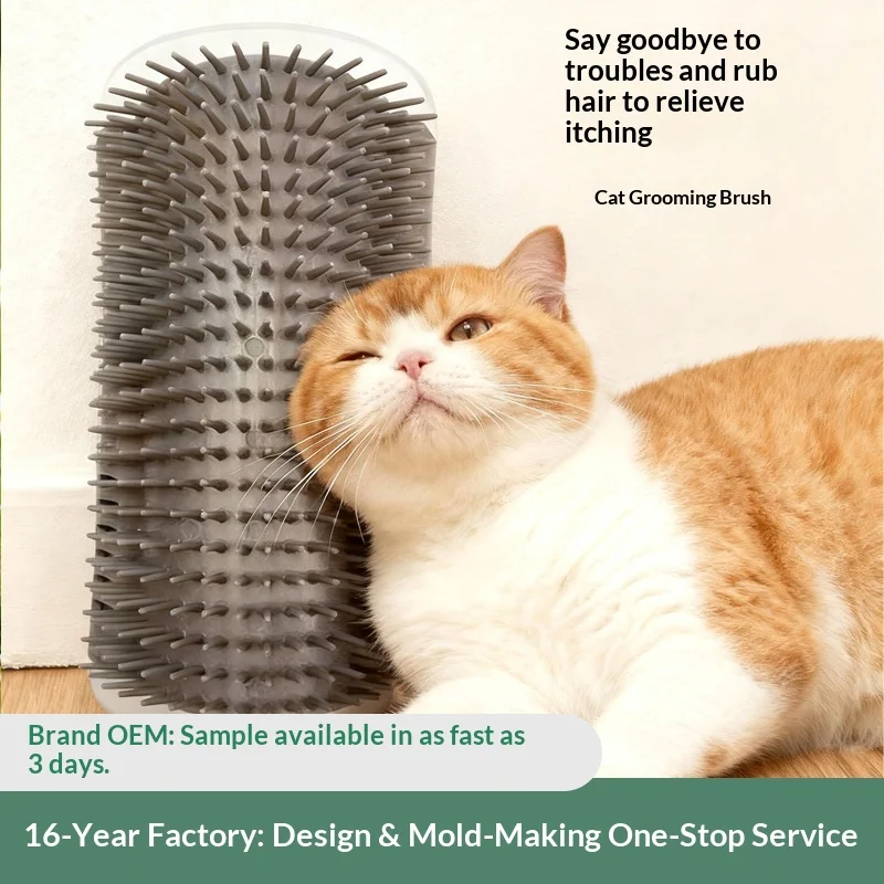 

Трансграничные товары для животных: устройство от зуда для кошек, угловой массажер для вычесывания шерсти, когтеточка для кошек, массажер для чистки морд кошек.