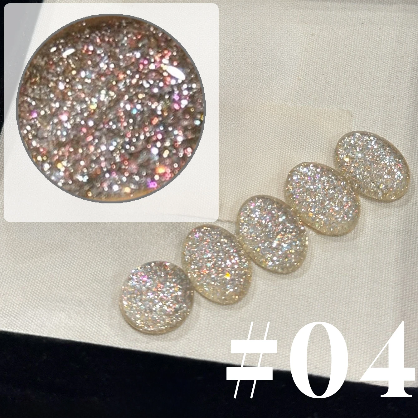 12ML 1-10 pièces 2025 nouveau automne ongles glace clair sept couleurs stroboscope blanchiment Super Flash opale doré paillettes Gel vernis à ongles