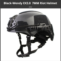 Wendy's Helmet 3.0 Thickened Tactical Airgun Safety Ballistic Helmet Adjustable Outdoor Hunting CS Sports Bike Equipment