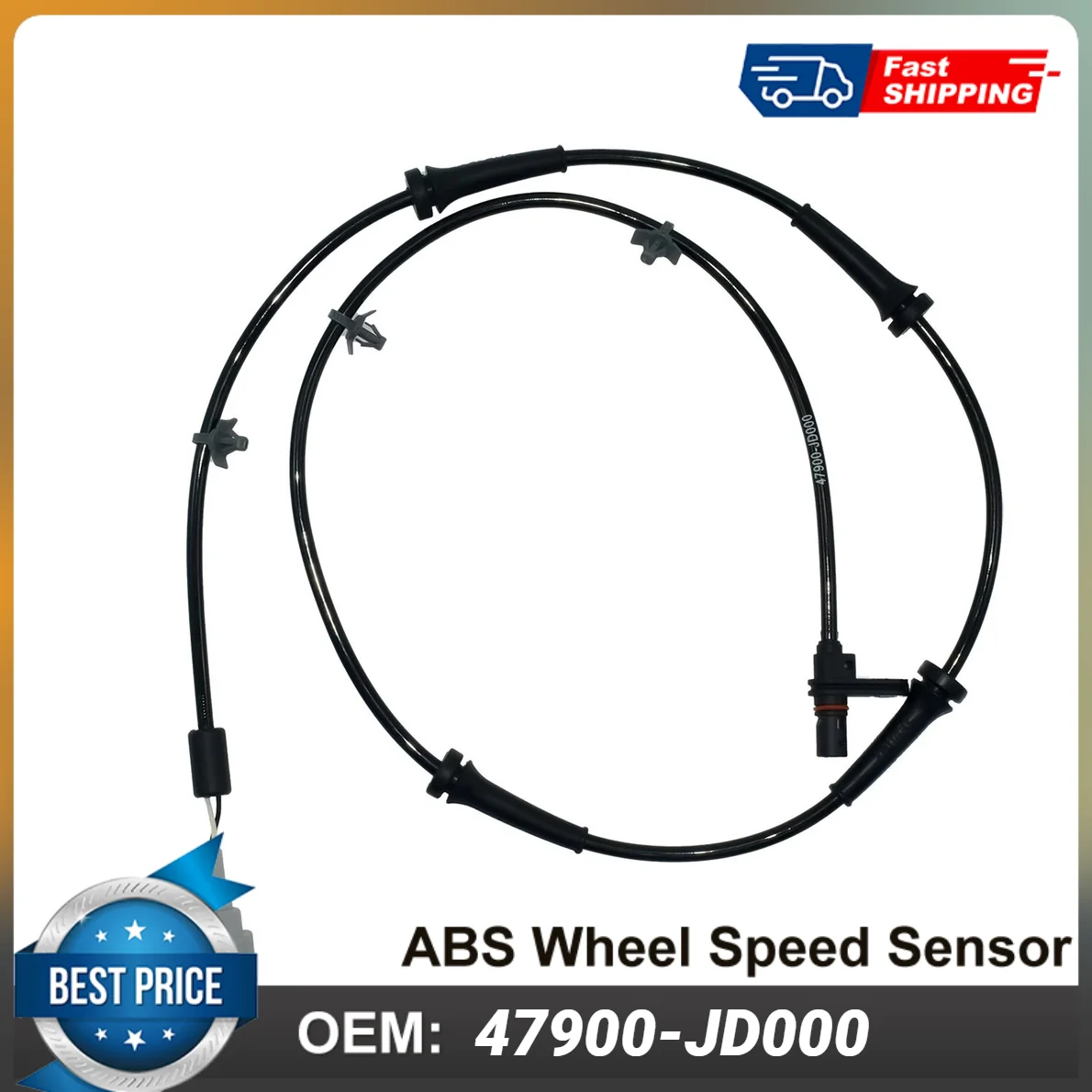 ABS Wheel Speed Sensor 47900-JD000 47900JD000 For Nissan Qashqai/Qashqai+2 2007-2013 Car Accessories Auto Parts High Quality