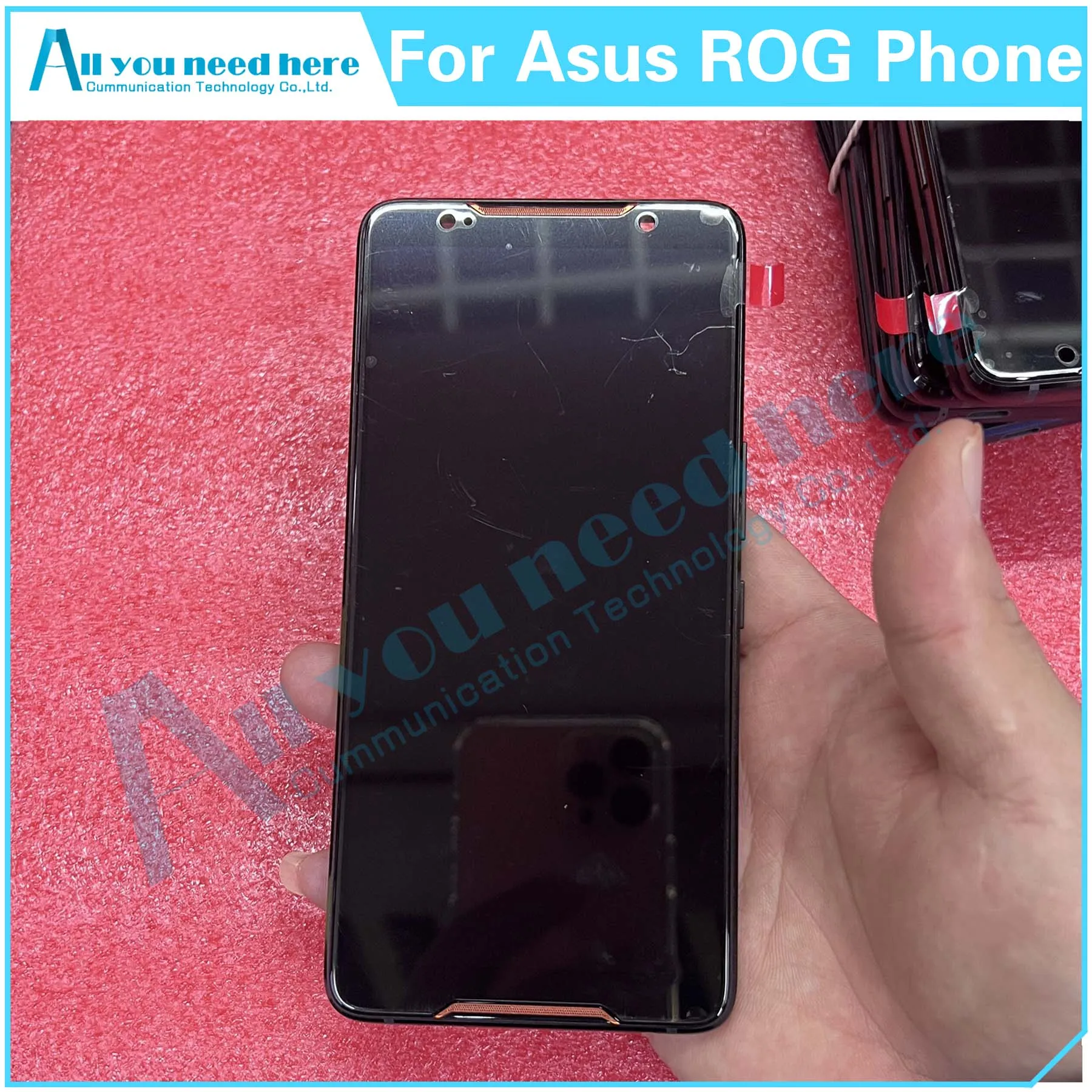 

For Asus ROG Phone ZS600KL Z01QD ROG1 LCD Display Touch Screen Digitizer Assembly Replacement