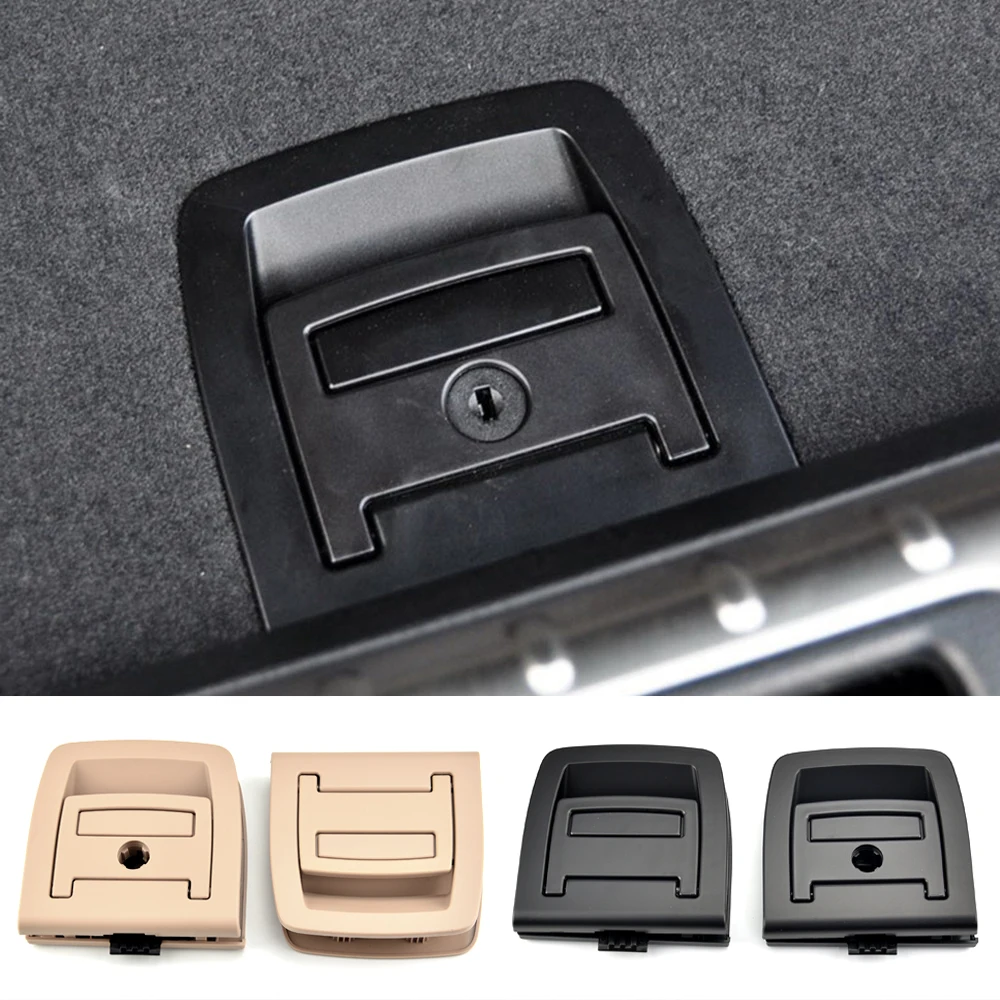 

Car Trunk Tail Cover Bottom Plate Mat Floor Carpet Handle Auto Accessories For BMW E70 X5 E71 X6 2006-2013 51476958161