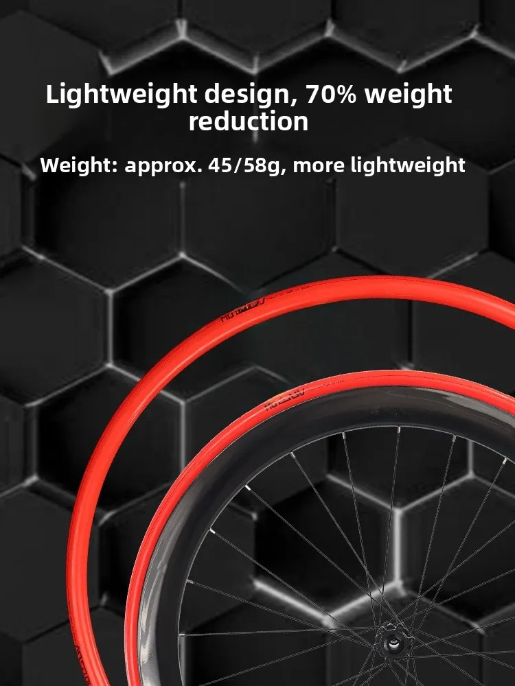

MOTSUV Сверхлегкая внутренняя трубка из ТПУ для горного велосипеда 27,5 дюймов, портативная запасная шина, французский клапан, универсальный для оборудования для езды на велосипеде...