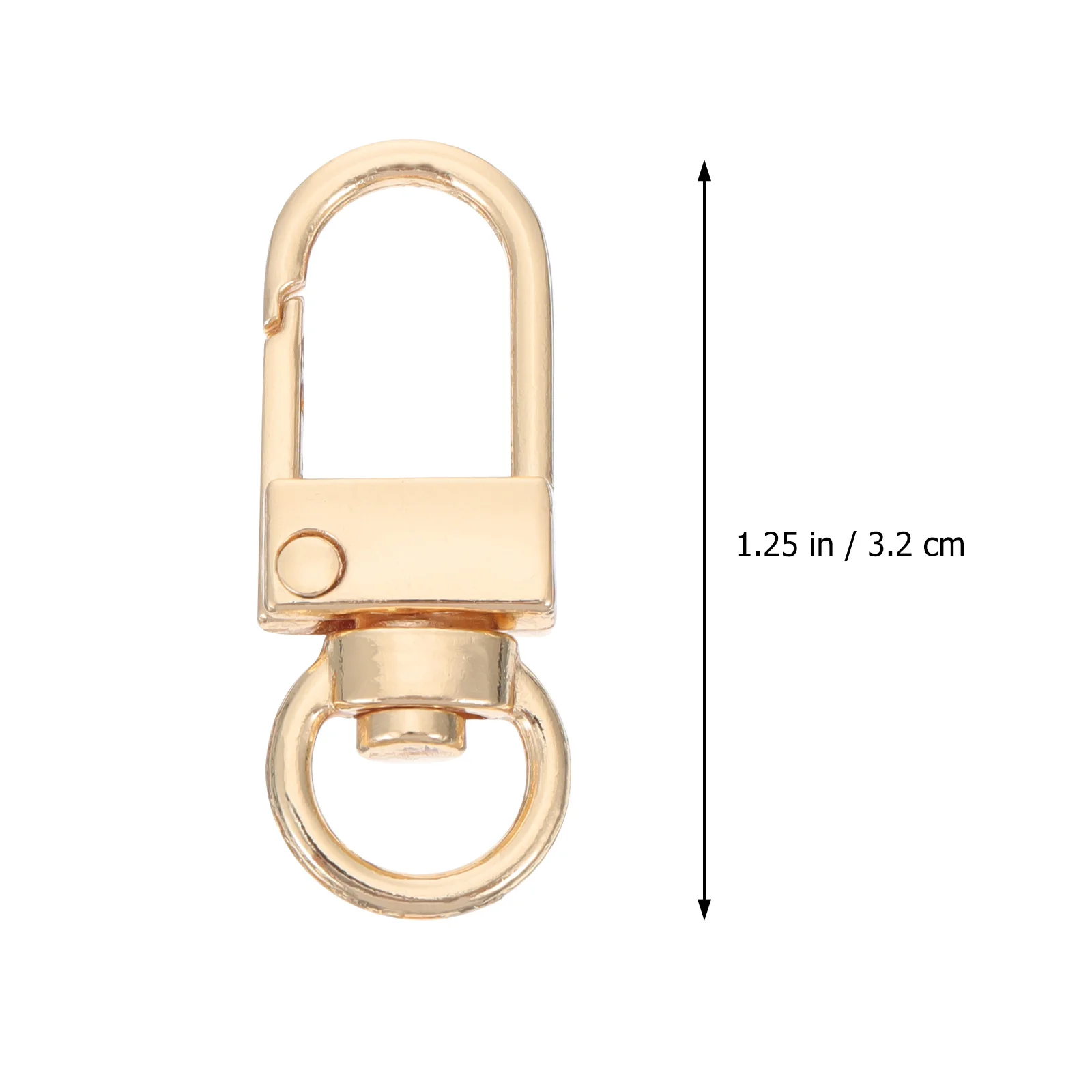 

15pcs Metal Bag Toggle Clasp For Diy Craft Dog Collars Keychains Jewelry Swivel Trigger Clip Alloy Lobster Hook