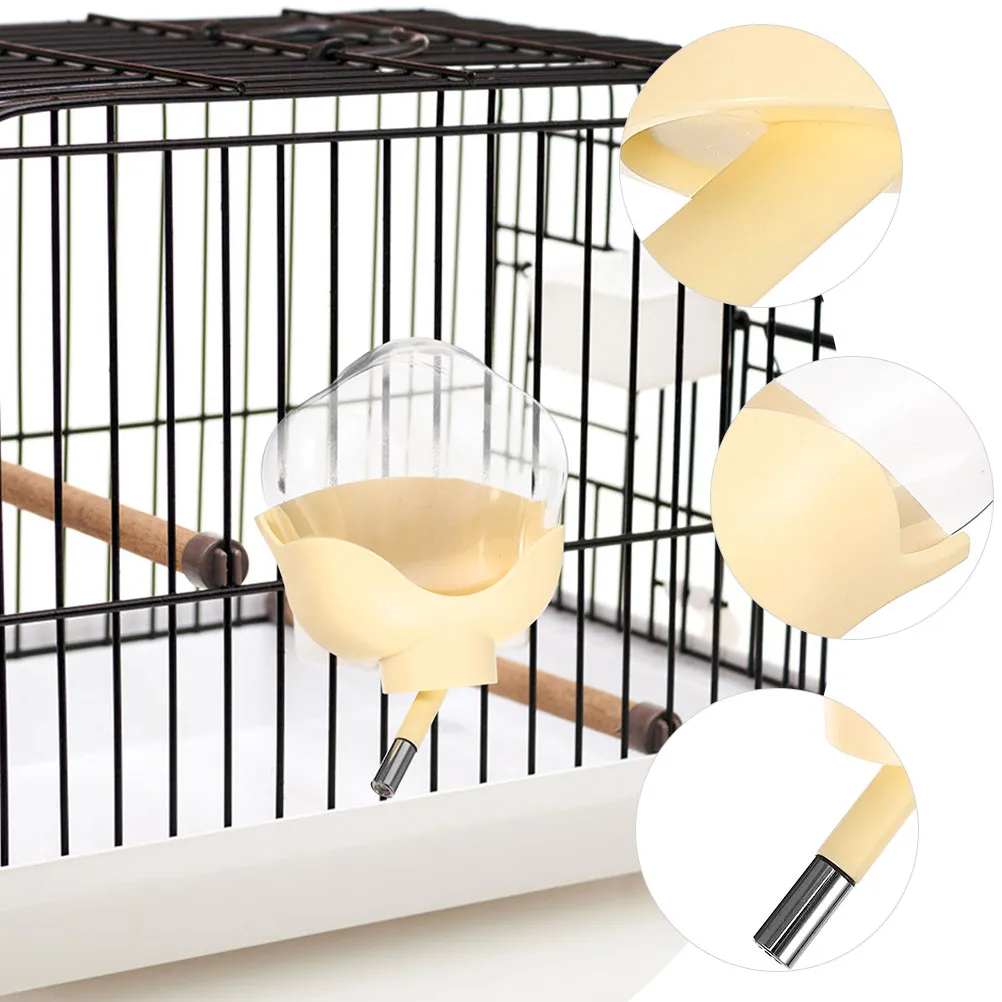 Rabbit Water Bottle Automatic Dispenser for Bunny Guinea Pig Hanging Cage Feeder Leak-Proof Pressure Resistant Easy Clean Safe