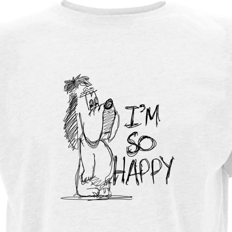 

Droopy,Animals, Children's TV, Dogs, Family, Kids_00000250- hand-drawn pattern T-shirts for both men and women in summer 2025 ne