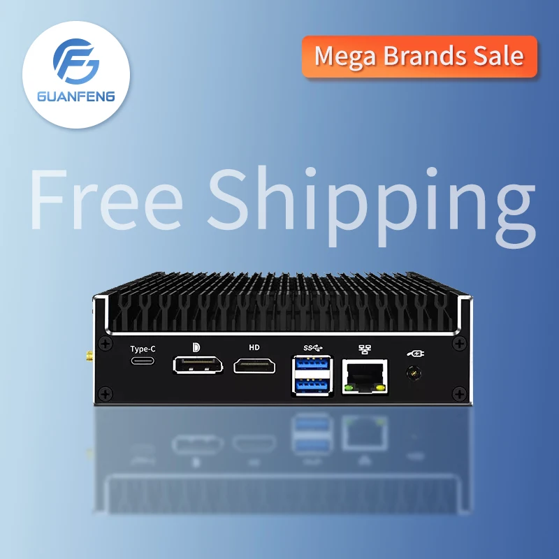 

BKHD Mini PC Black NUC Core i5 i7 10th Gen Gaming Computer 1080P HDMI DP USB Wifi WLAN Pfsense Firewall