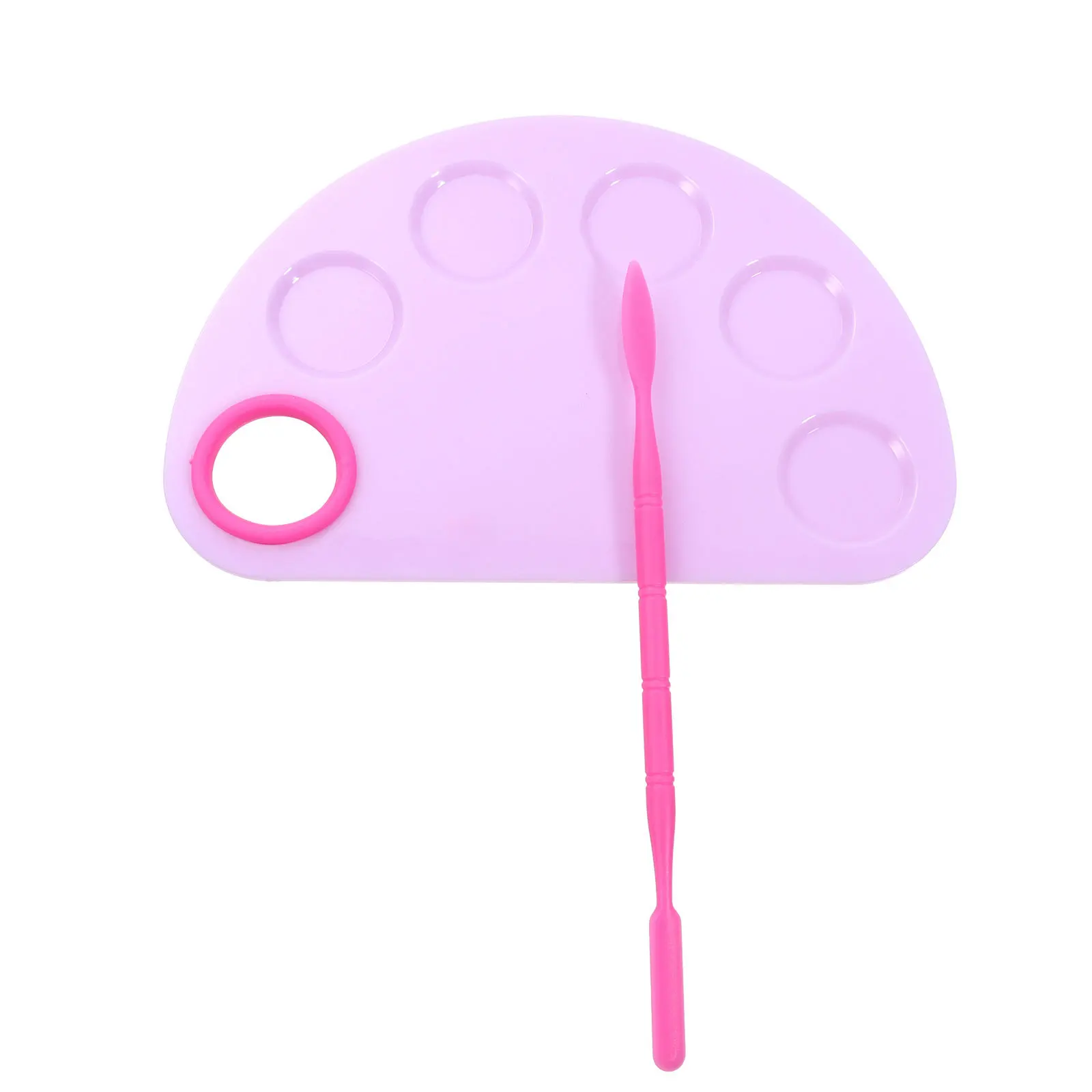 2er-Set Mischtablett für Palettenmalerei, Edelstahl, Wasserfarbe, Aquarell